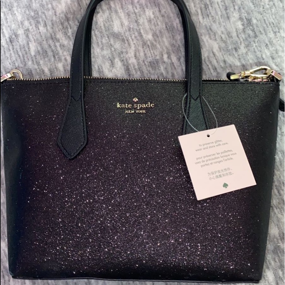 kate spade glitter purse!!